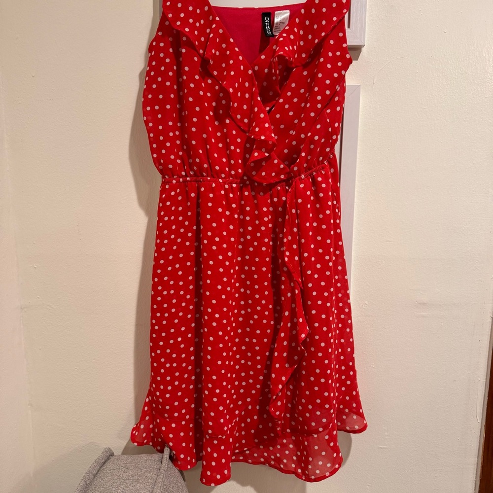 Polka dot summer dress
